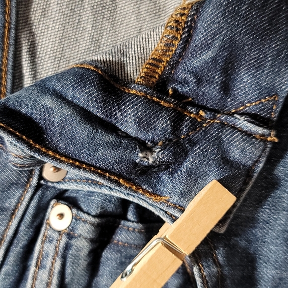 MADEWELL STRAIGHT LEG HIGH WAISTED DENIM BLUE MOM JEANS ECO SLIM BOYJEAN PANT 26 - Picture 6 of 16